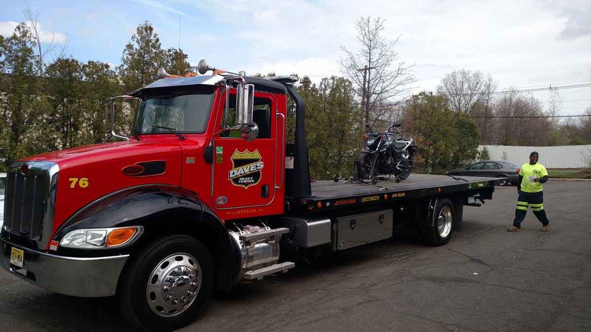 Motorcycle Towing Central NJ
