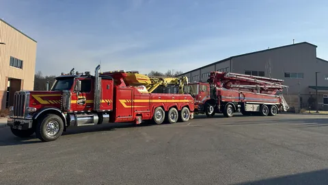 Dave's heavy wreckers at the Hillsborough NJ yard
