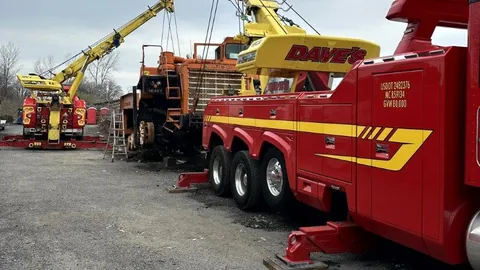 Dave's rotator wrecker at work in Central NJ
